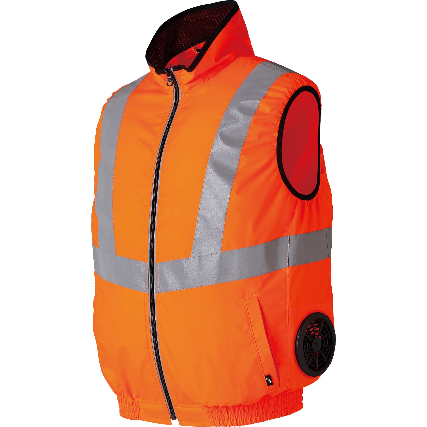 クロダルマ　高視認反射ベスト　26884　JIS　T-8127　オレンジ　Lサイズ