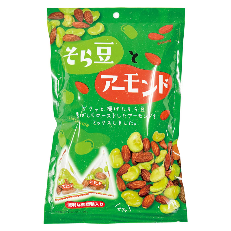 そら豆とアーモンド(1箱10袋入)