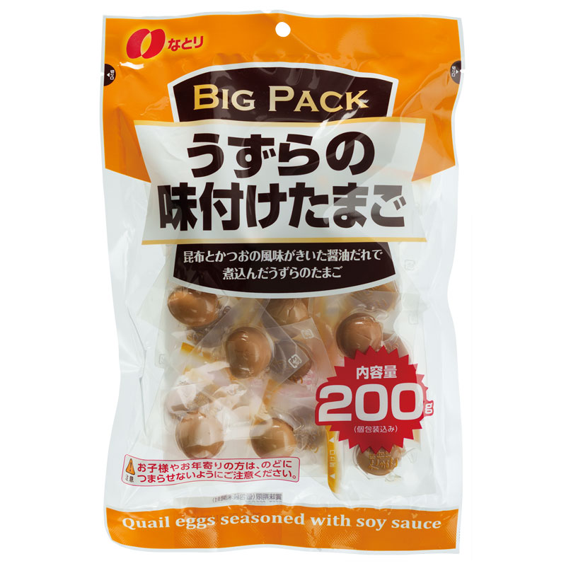 なとり　BIG PACK　うずらの味付けたまご