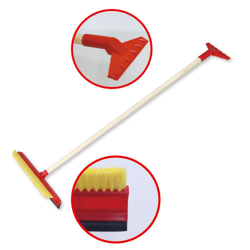 木製スノーブラシ