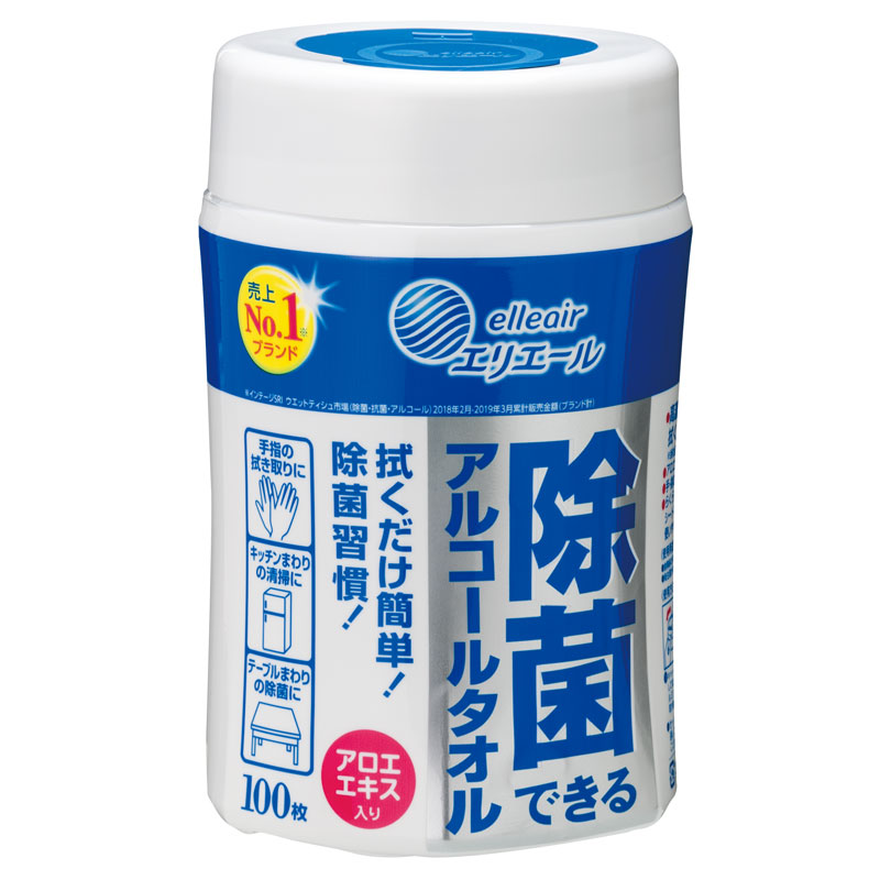 エリエール　除菌アルコールタオル