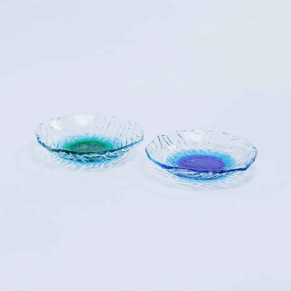 潮騒でこぼこ皿