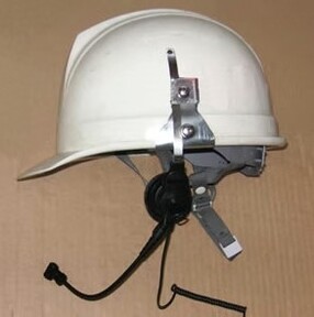 ヘルメット型ヘッドセット　HM-334