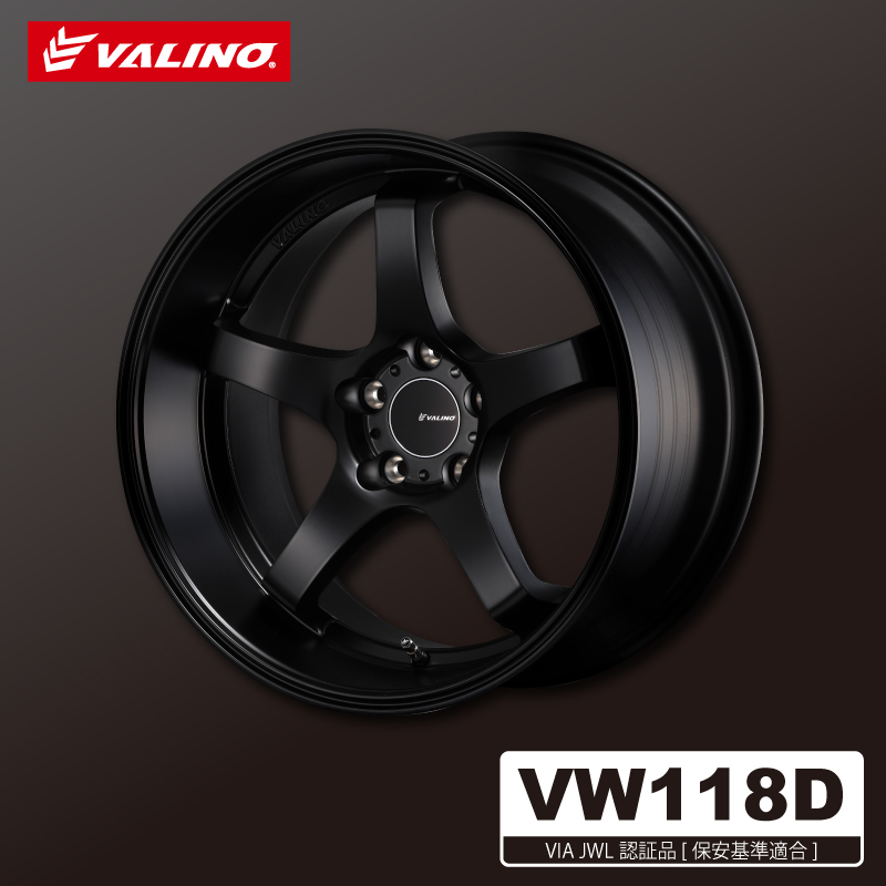 VW118D　18x9.5+5-114 12