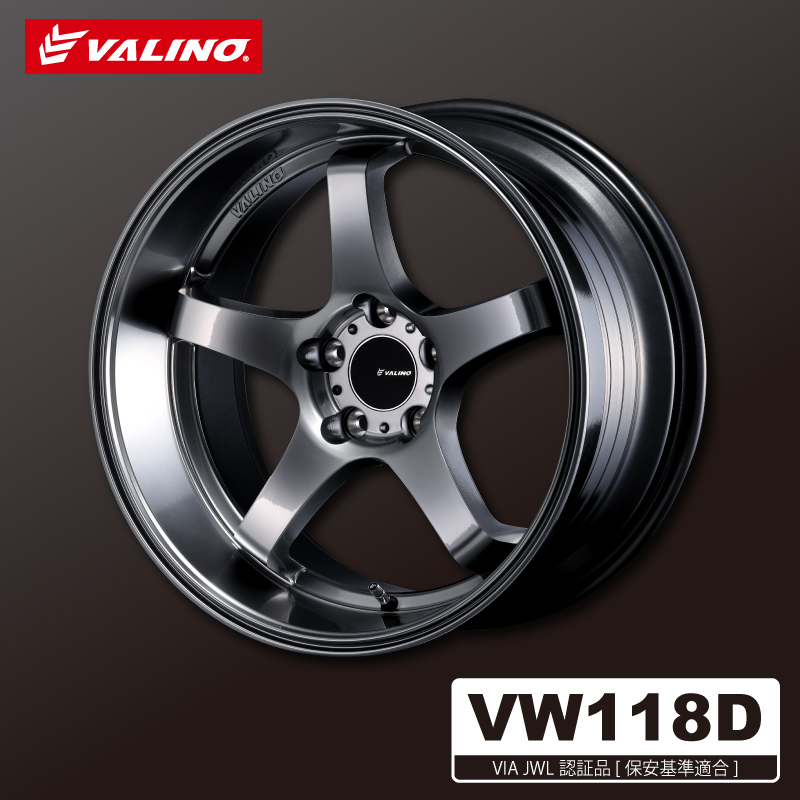 VW118D　18x9.5+5-114 38