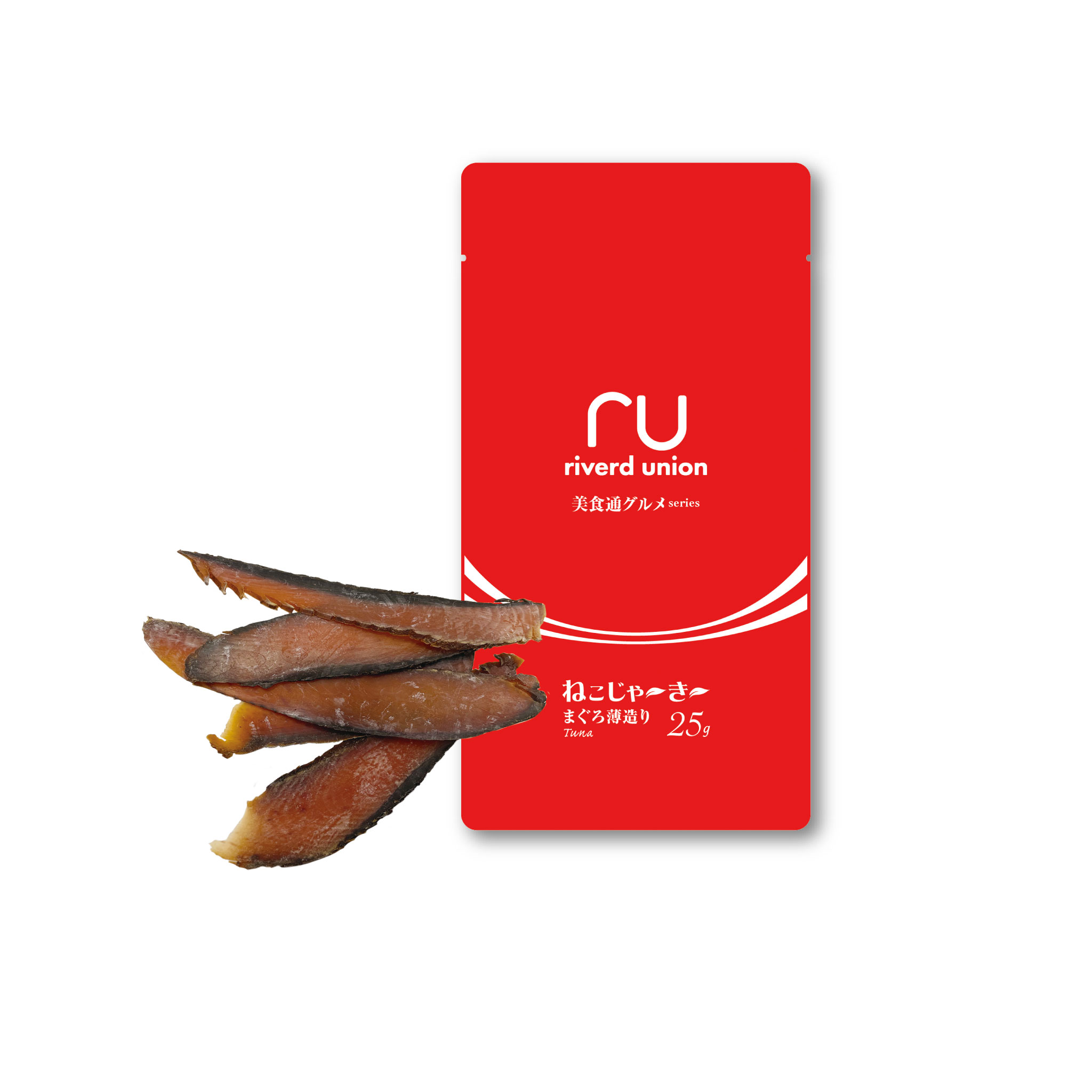 ねこじゃ～き～ 美食通グルメseries まぐろ薄造り 25g