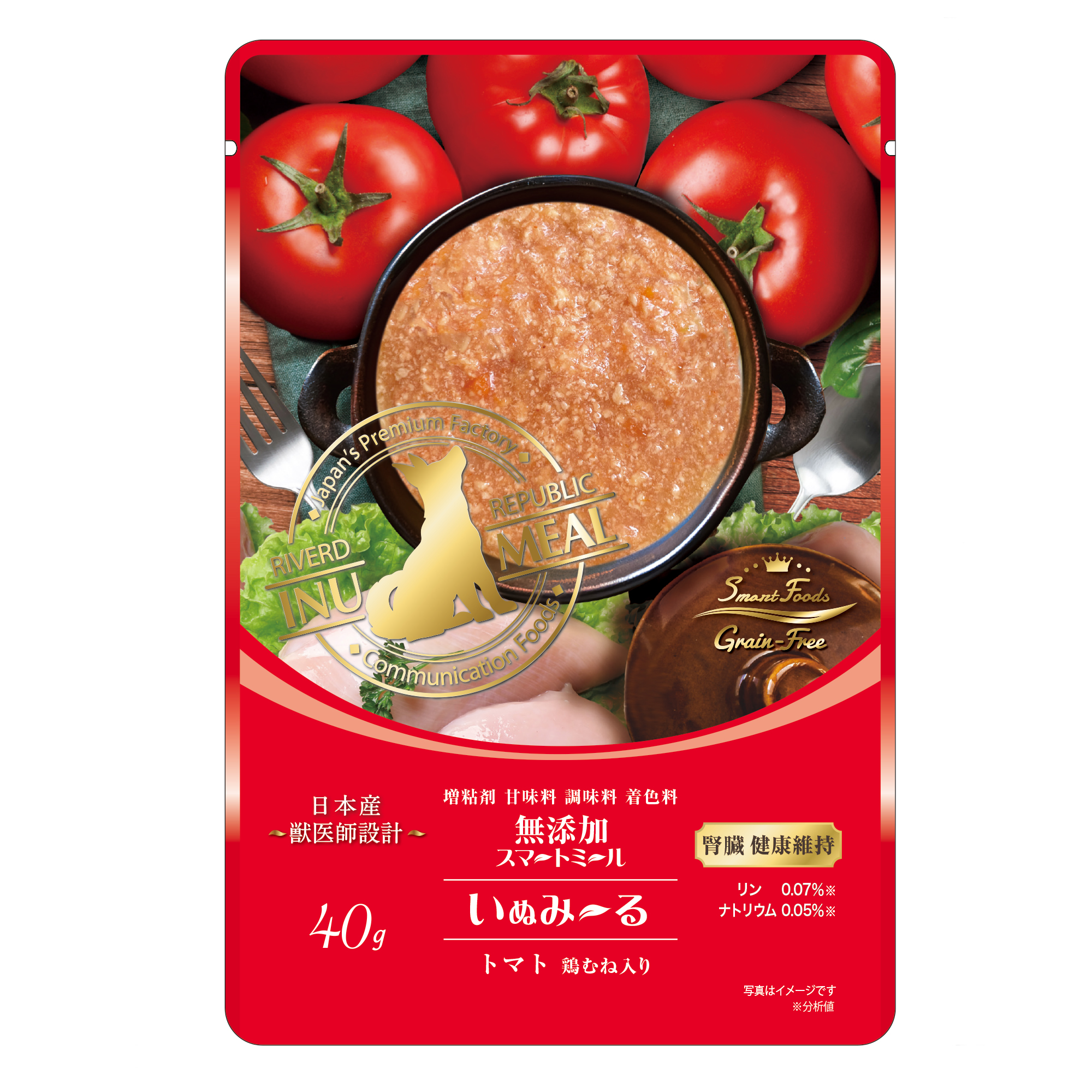 いぬみ～る 腎臓健康維持　トマト 40g×14pc