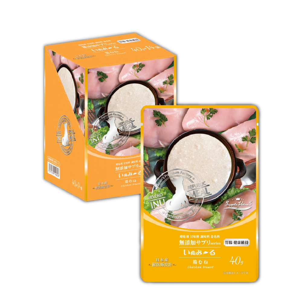いぬみ～る 胃腸健康維持　鶏むね 40g×14pc