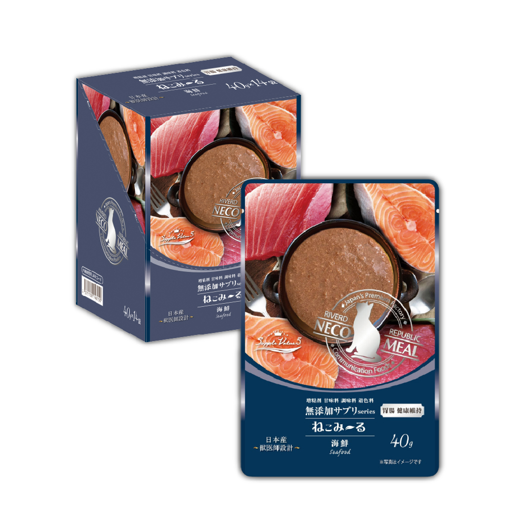 ねこみ～る 胃腸健康維持 海鮮 40g×14pc