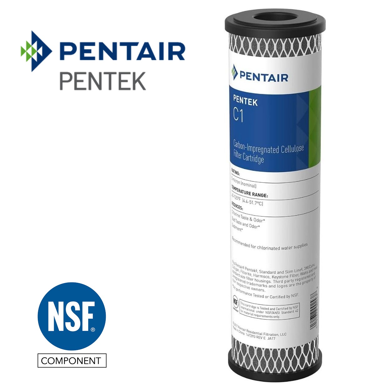 10" ｶｰﾎﾞﾝｾﾙﾛｰｽ Pentair