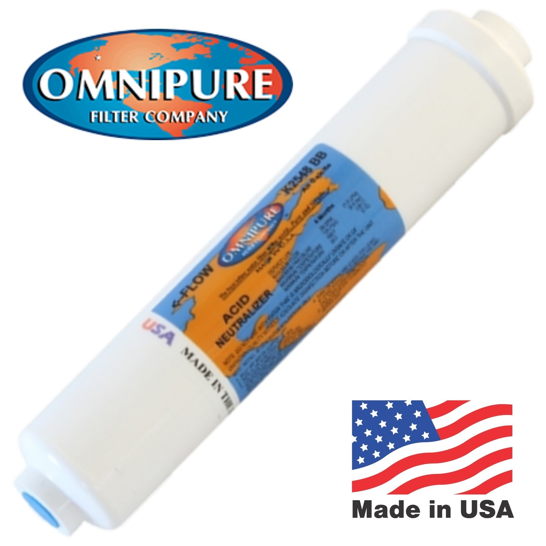 Omnipure ｲﾝﾗｲﾝﾌｨﾙﾀｰ (2.0"X10") ｶﾙｻｲﾄ 2548