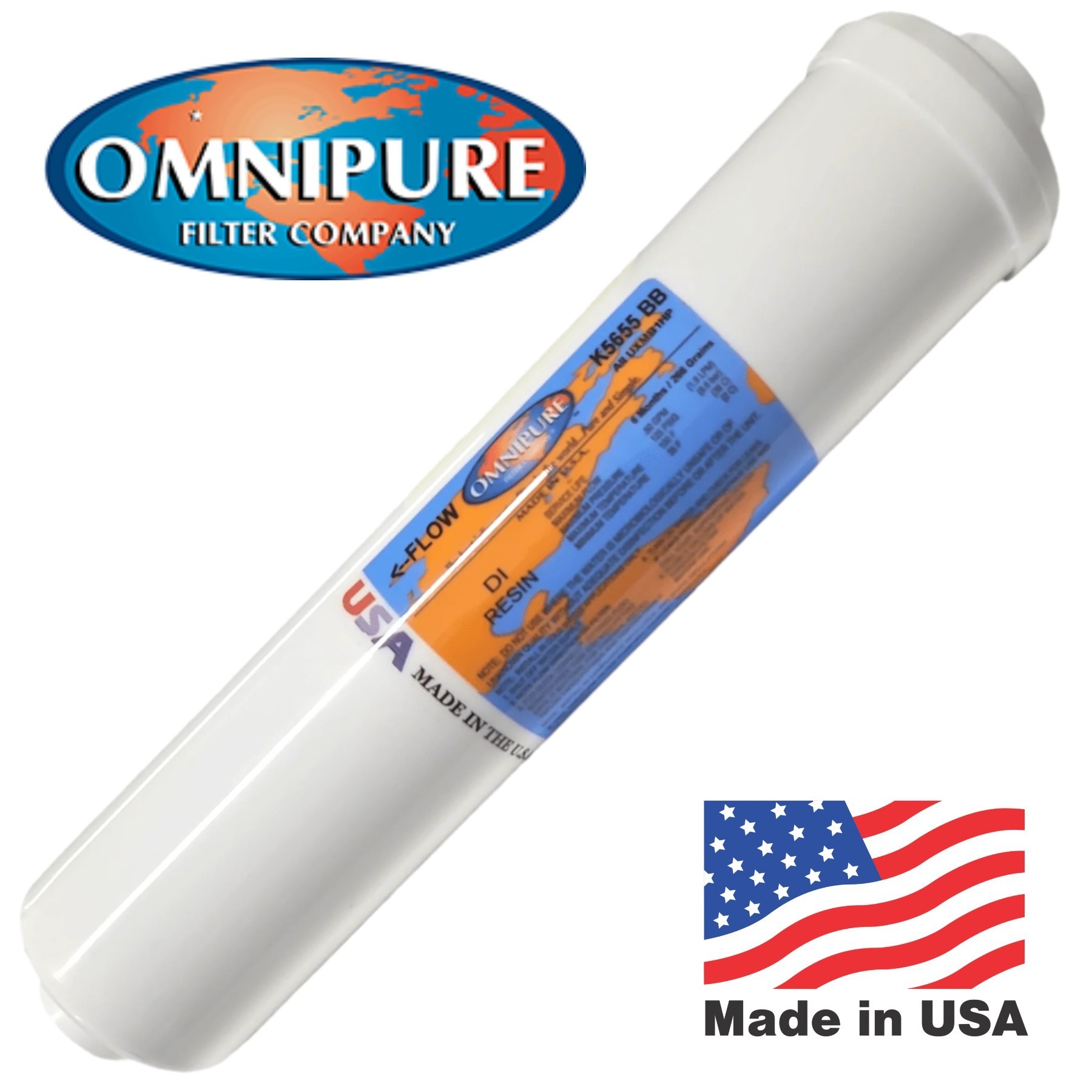 Omnipure ｲﾝﾗｲﾝﾌｨﾙﾀｰ DI (2.5"X12") 5655