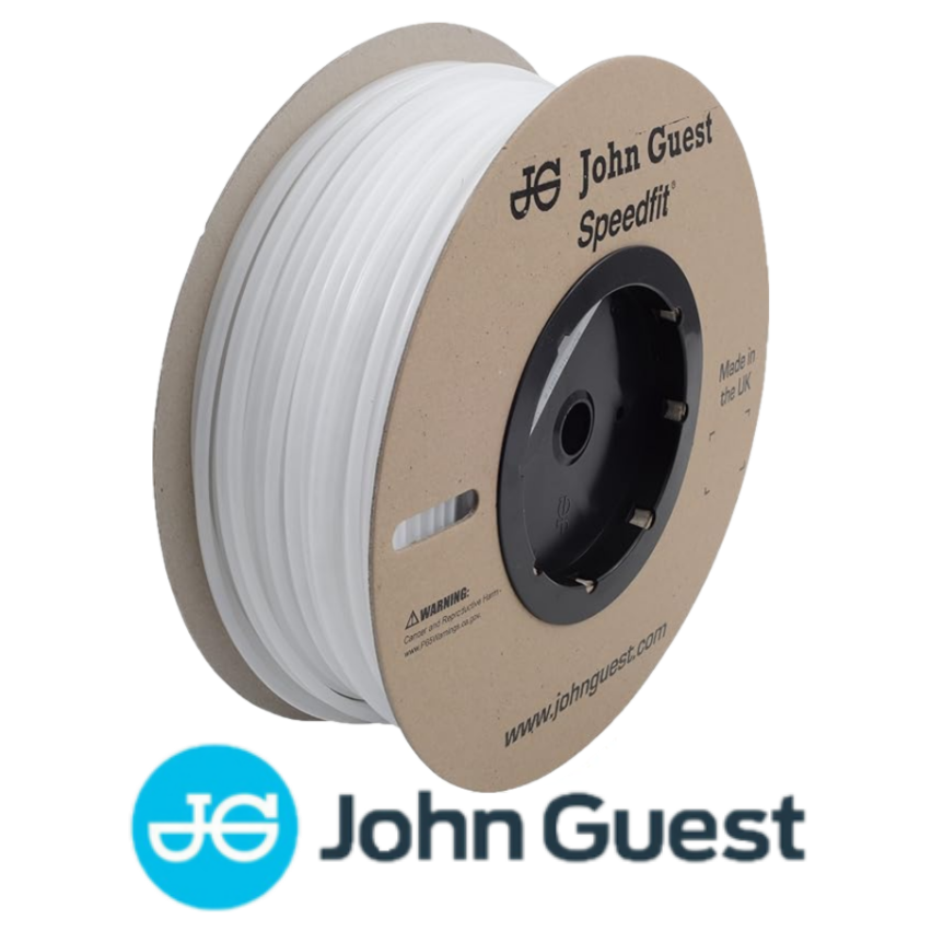 John Guest ﾁｭｰﾌﾞ 1/4"（ｸﾘｱ）