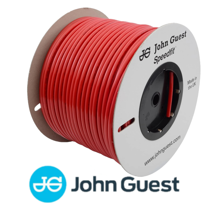 John Guest ﾁｭｰﾌﾞ 3/8"（赤）