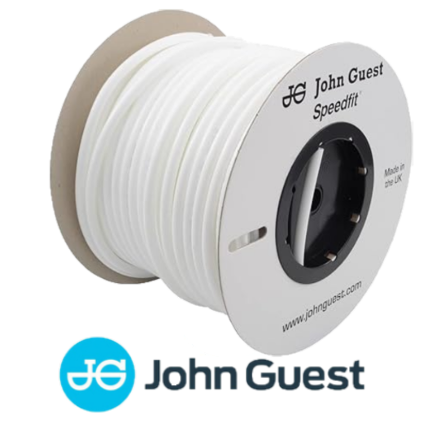 John Guest ﾁｭｰﾌﾞ 1/2"（白）