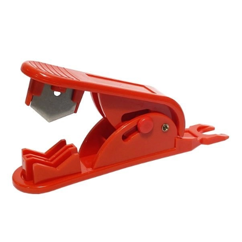 ﾁｭｰﾌﾞｶｯﾀｰ（S) ｽﾊﾟﾅ付 赤