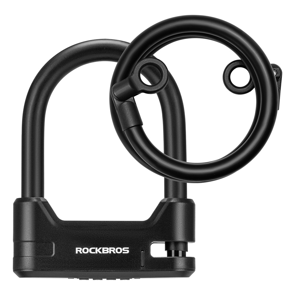 4桁式U字ロック+ケーブル SKU：32120009001