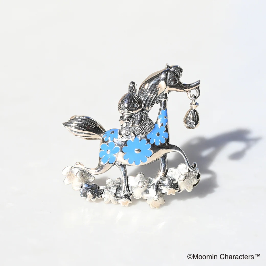 【406C0024-WTF-1】はなうまに乗るリトルミイ ブローチペンダント
