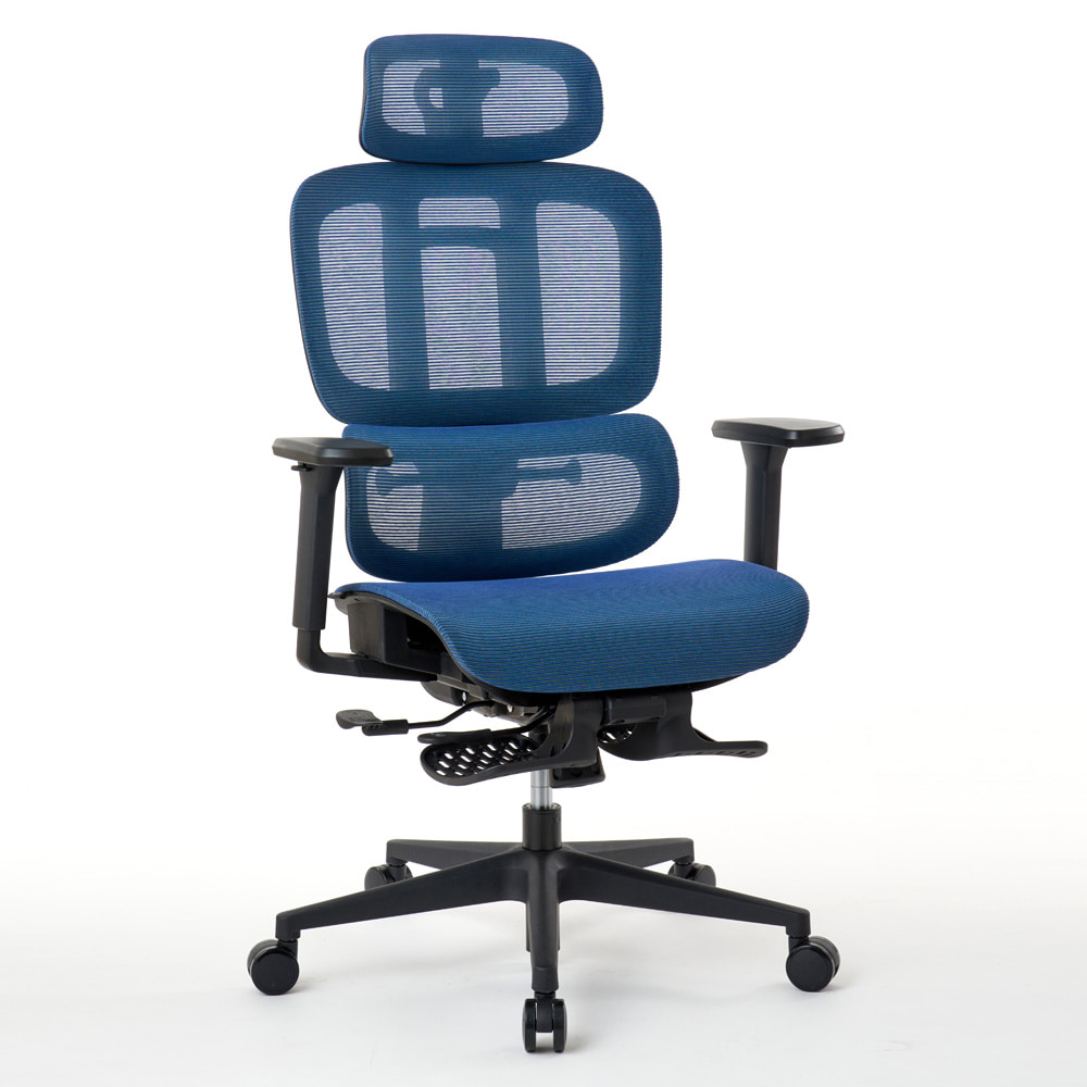 ROOM WORKS (ルームワークス）多機能フルメッシュワークチェア M5シリーズ RM5-BL ブルー