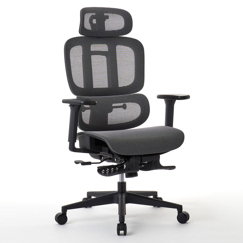 ROOM WORKS (ルームワークス）多機能フルメッシュワークチェア M5シリーズ RM5-GY グレー