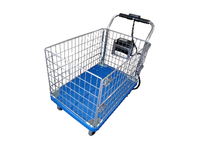 Smarry アシスト台車 網カゴ仕様（300kg 台車)　100W