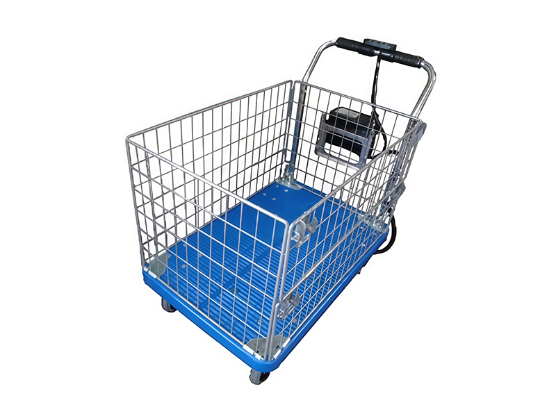 Smarry アシスト台車 網カゴ仕様（300kg 台車)　100W