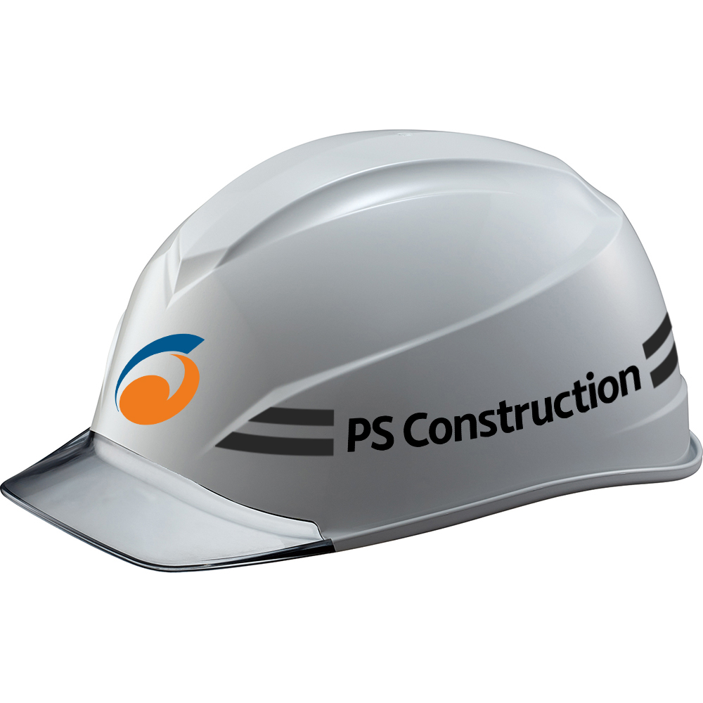 保護帽 ST♯123-JZV 現場社員用(ピーエス・コンストラクション仕様)