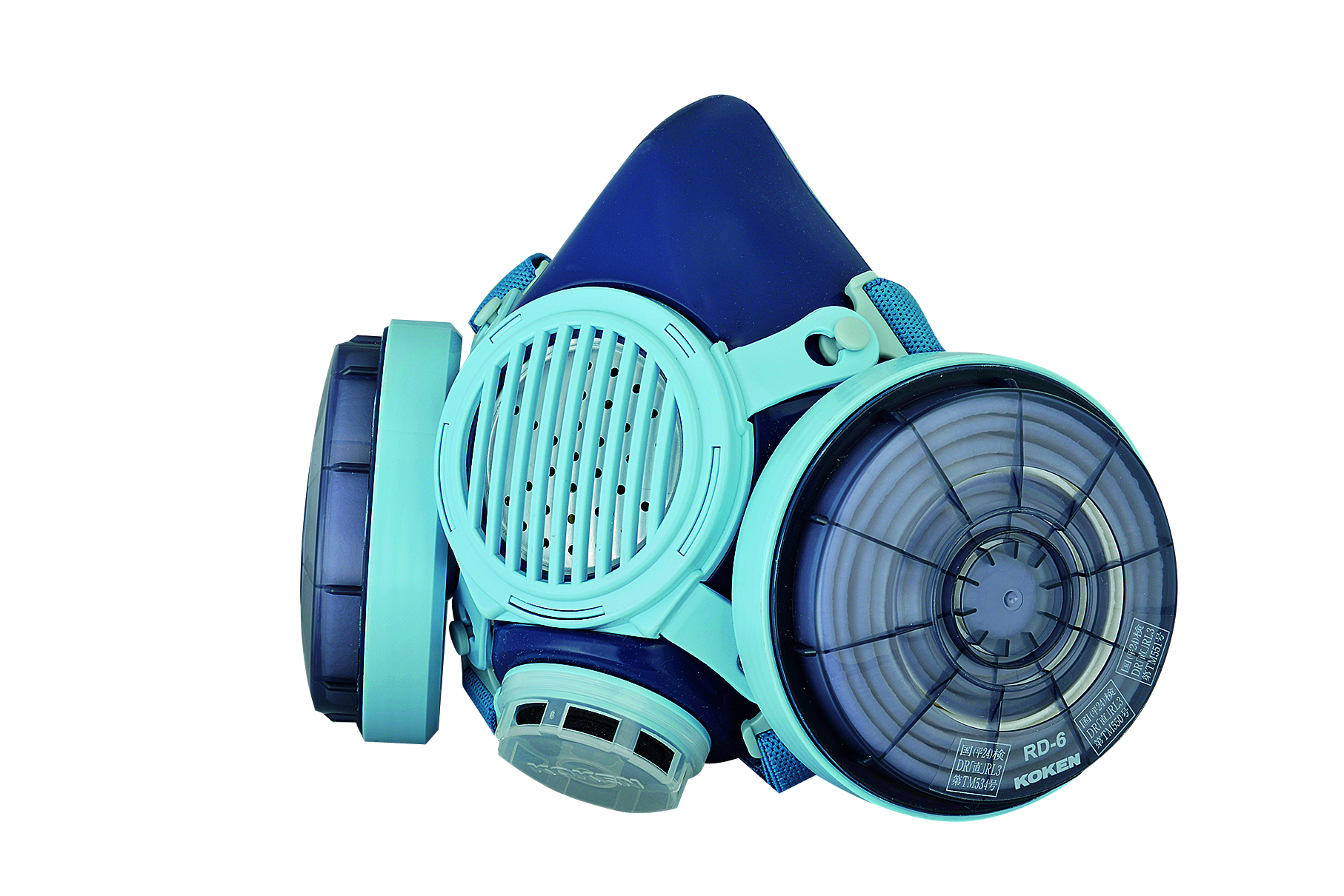 取替え式防じんマスク　7191DK-XRB