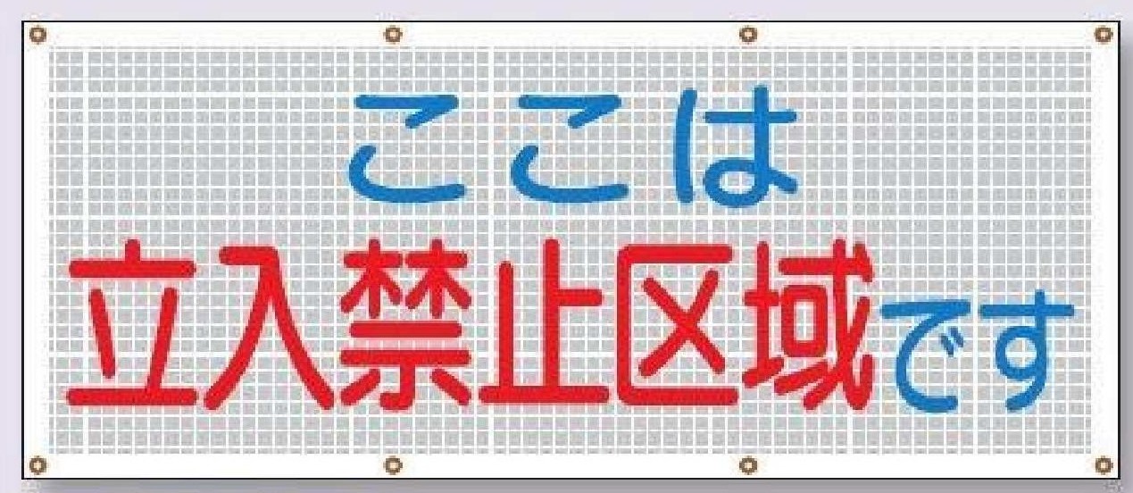 SY-12　スカイメッシュ【ここは立入禁止区域です】