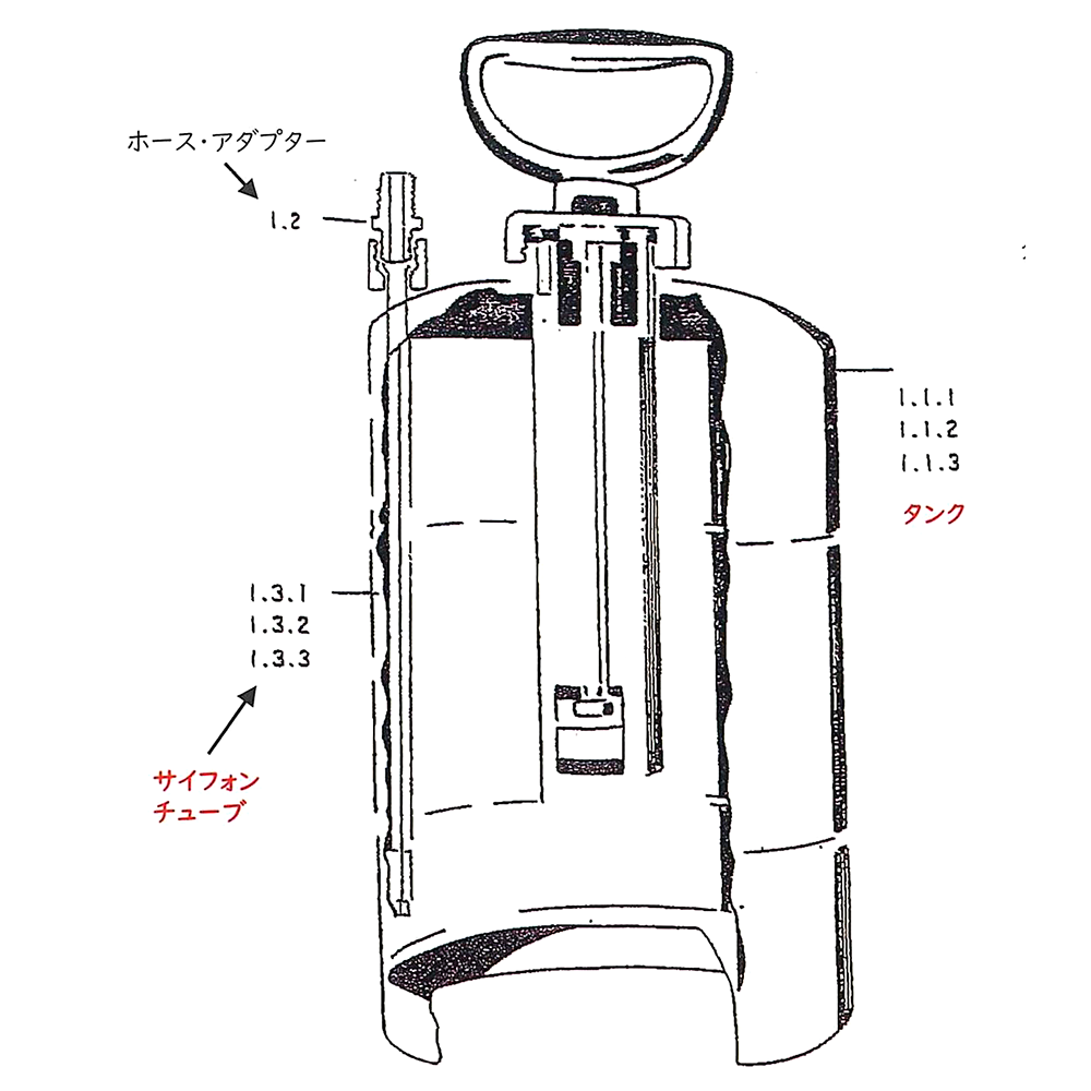 Ｂ＆Ｇ（全自動噴霧器）用部品