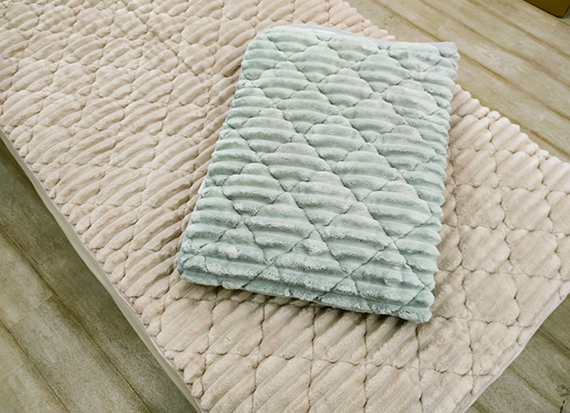 フランネルフェイクファー敷パット　SN-0504S