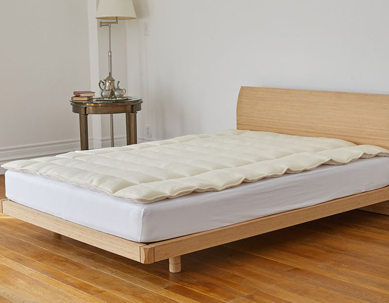 ビラベック　ボウルフ羊毛敷きふとん　ＢＵＢ-5 Ｑ