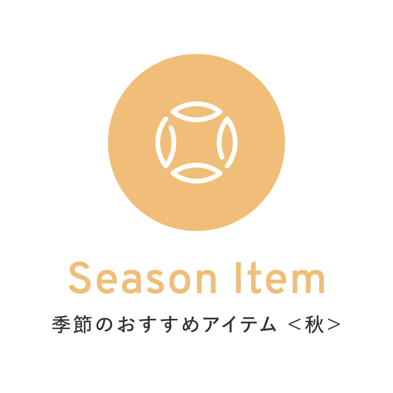 シーズンアイテム ＜秋＞
