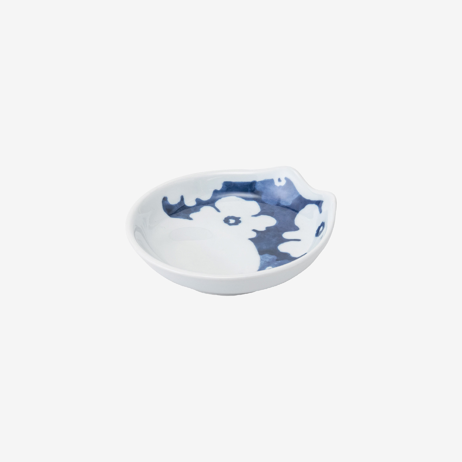 indigo aika 耳付減塩皿