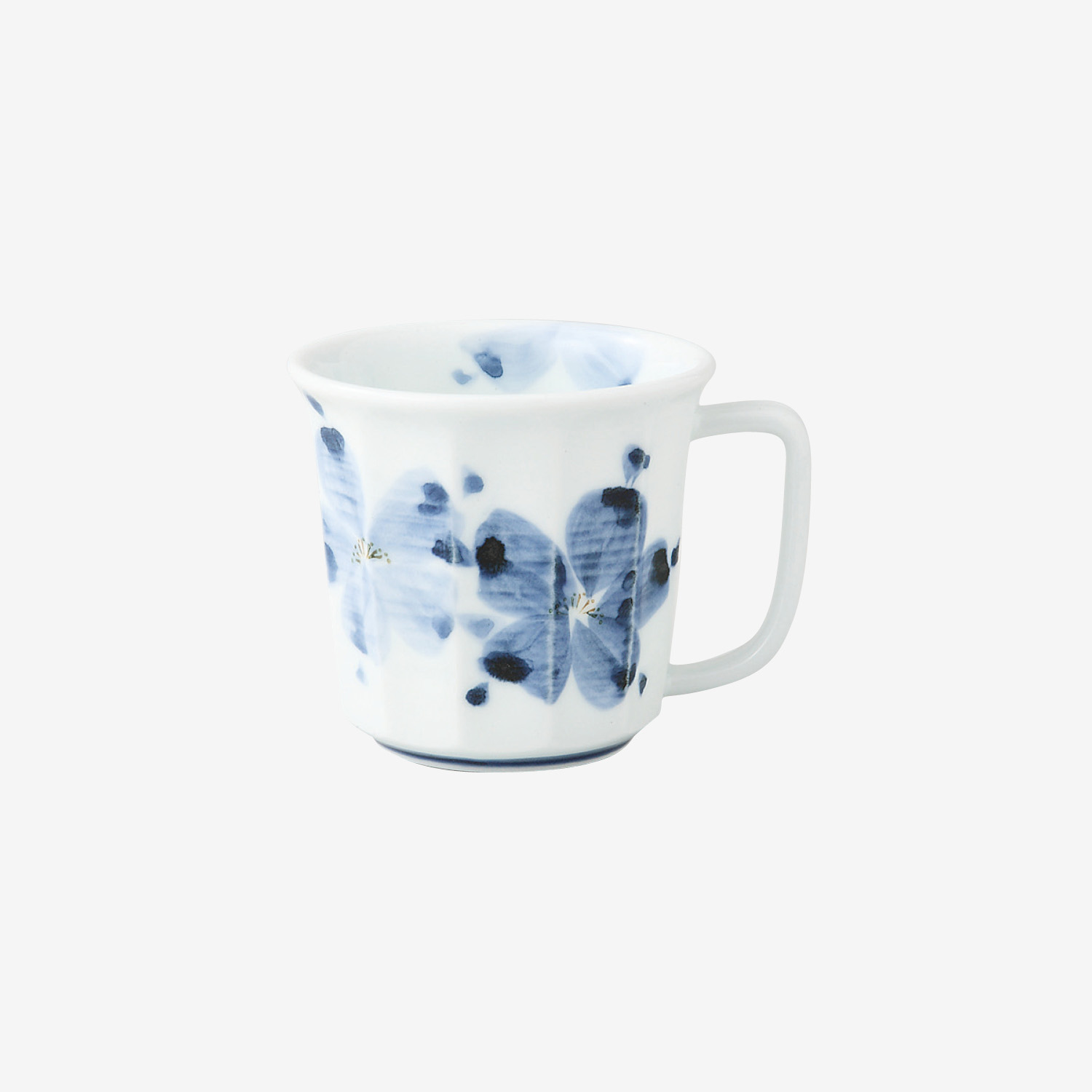 呉須花絵 軽量マグ