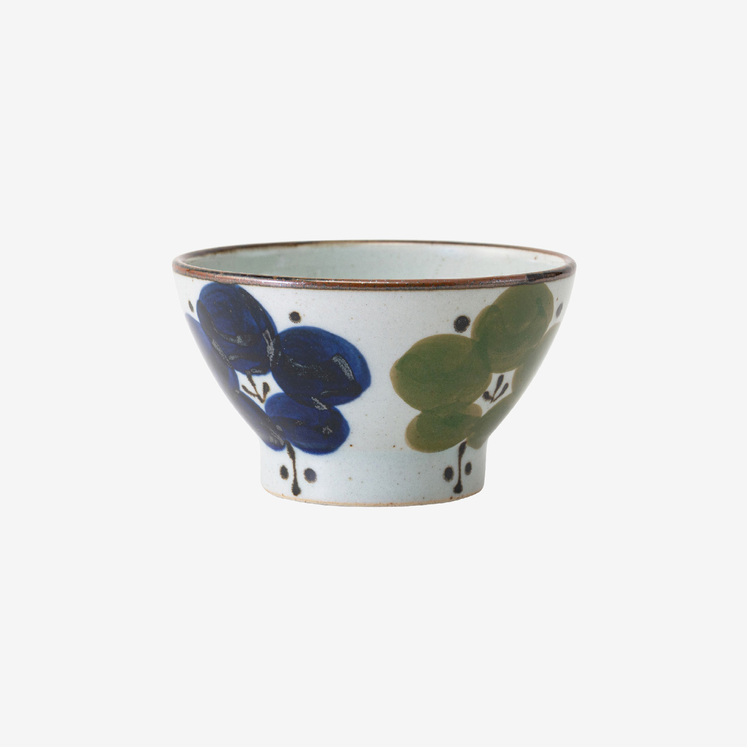 二色花 軽量くらわんか碗 中