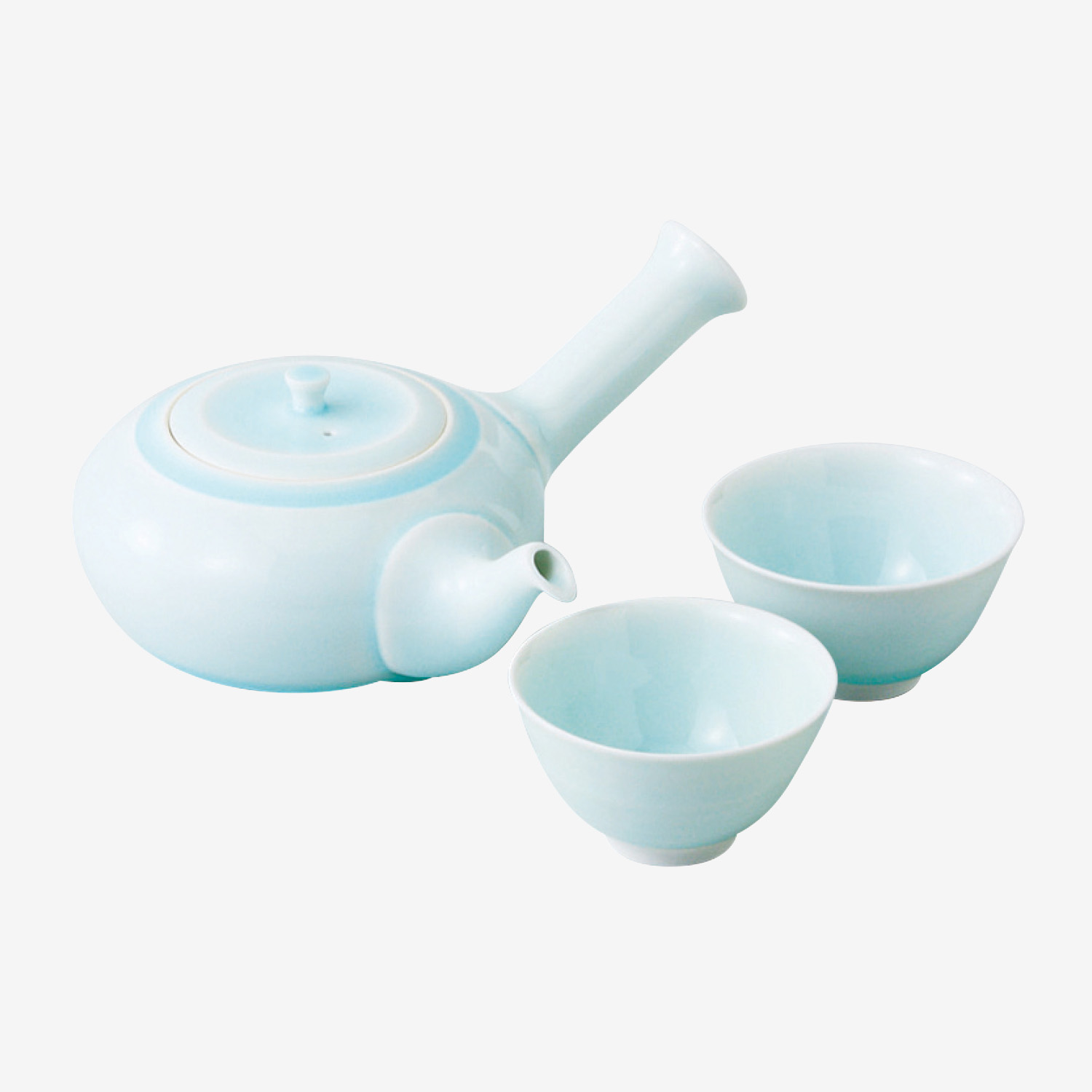 青磁 一服茶器