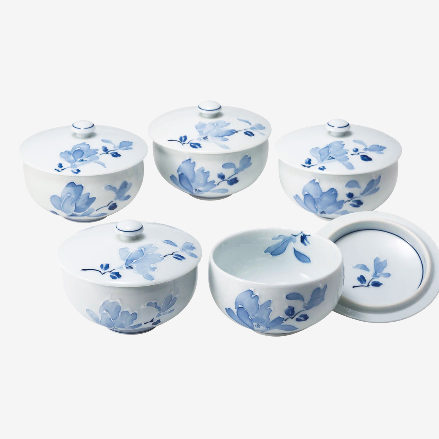 辻が花 蓋付汲出揃