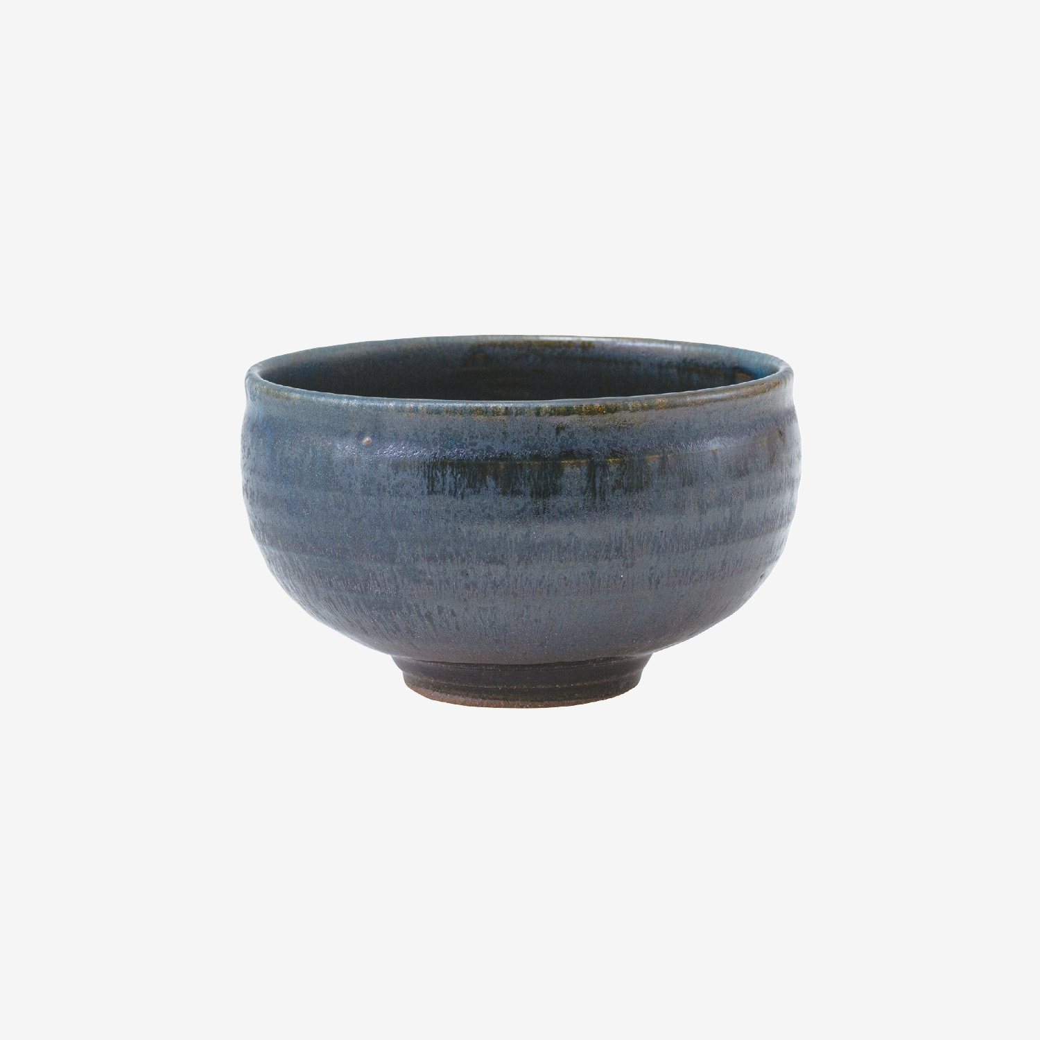 よろず碗 丸 深蒼