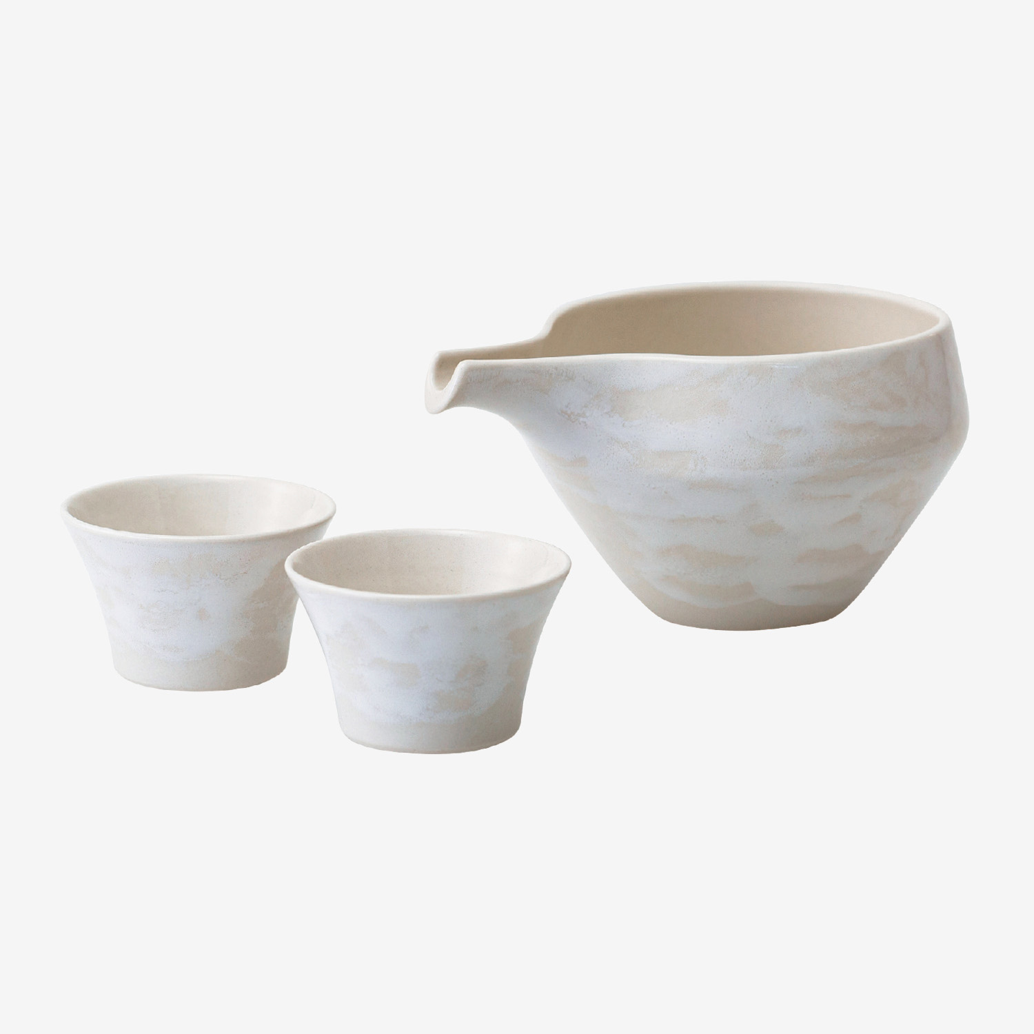 たなごころ 半酒器 白雲