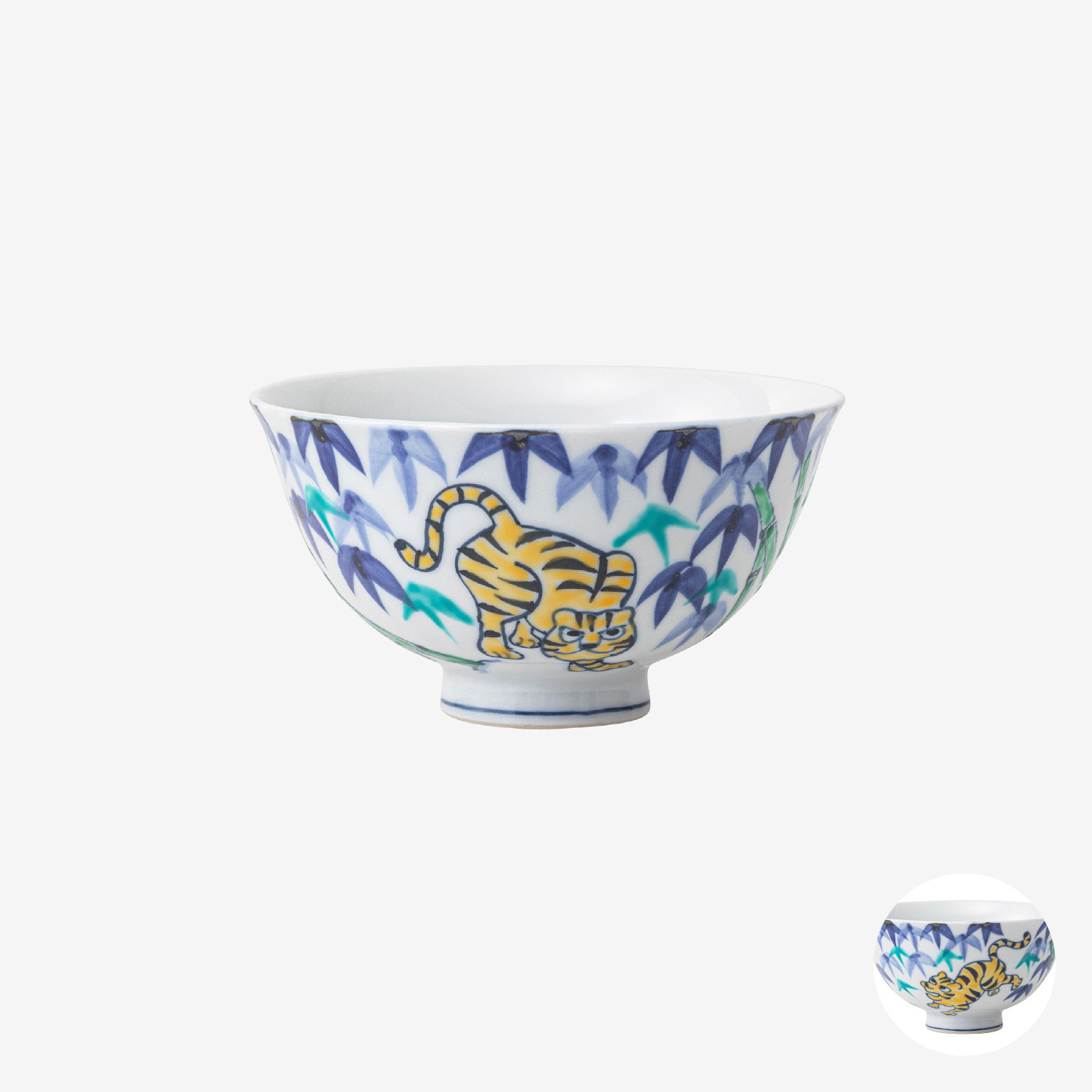 竹虎 吉茶碗