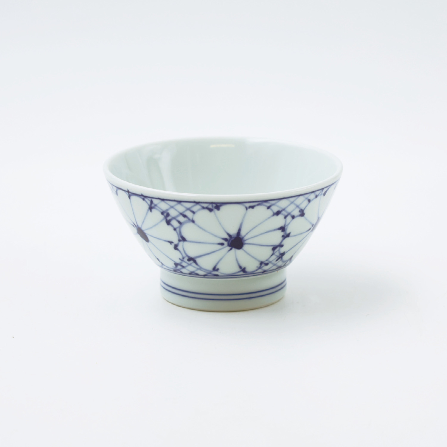 青黛輪花文 くらわんか碗