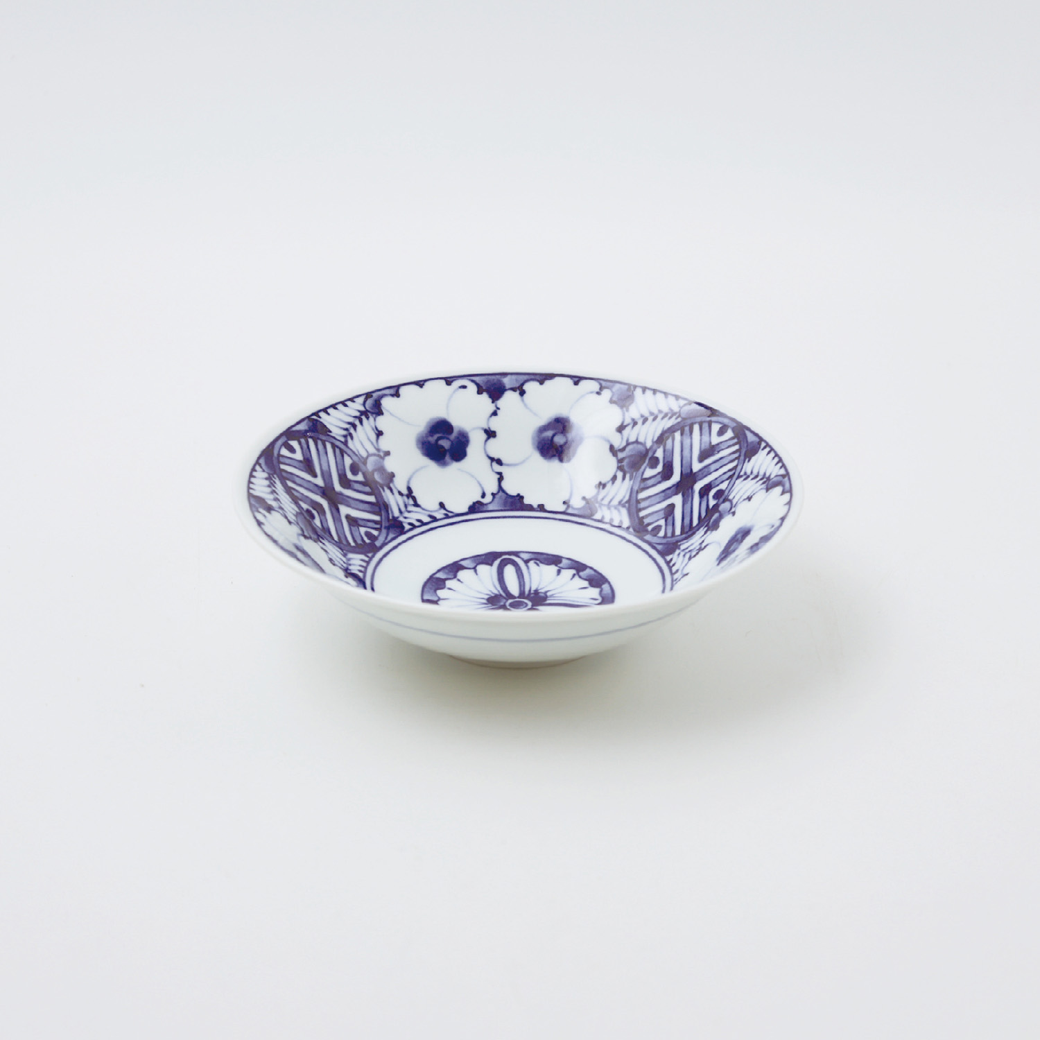 青黛花文 特小鉢