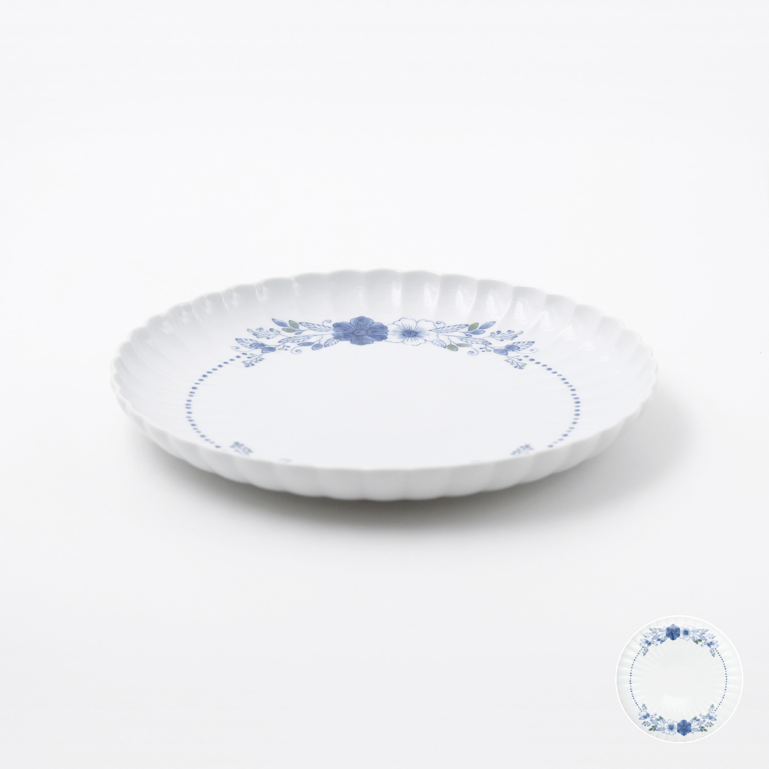 リース TY菊割8寸皿