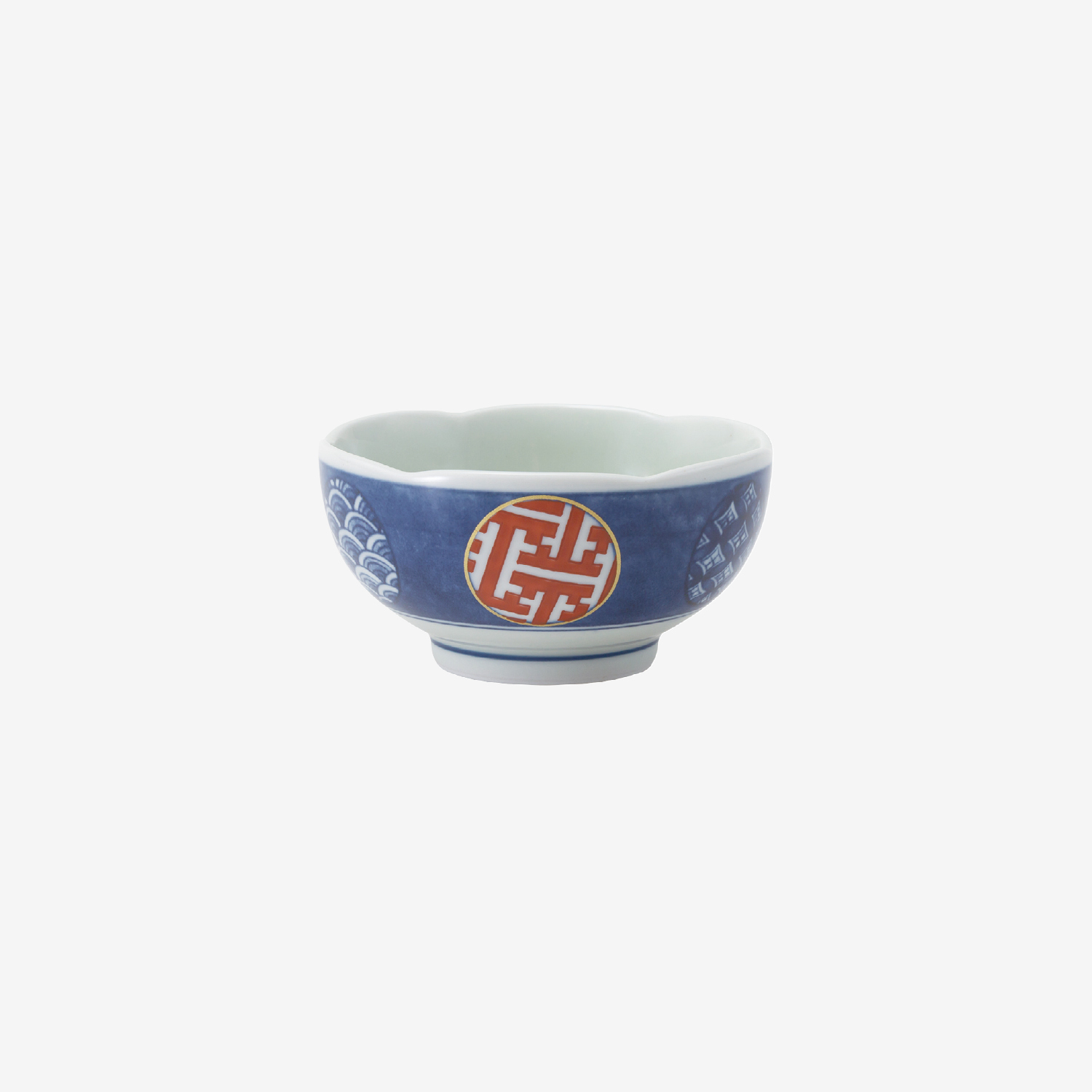 錦丸紋 梅型小付