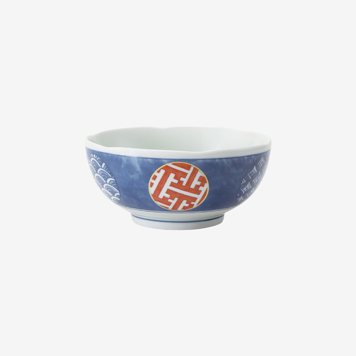 錦丸紋 梅型小鉢