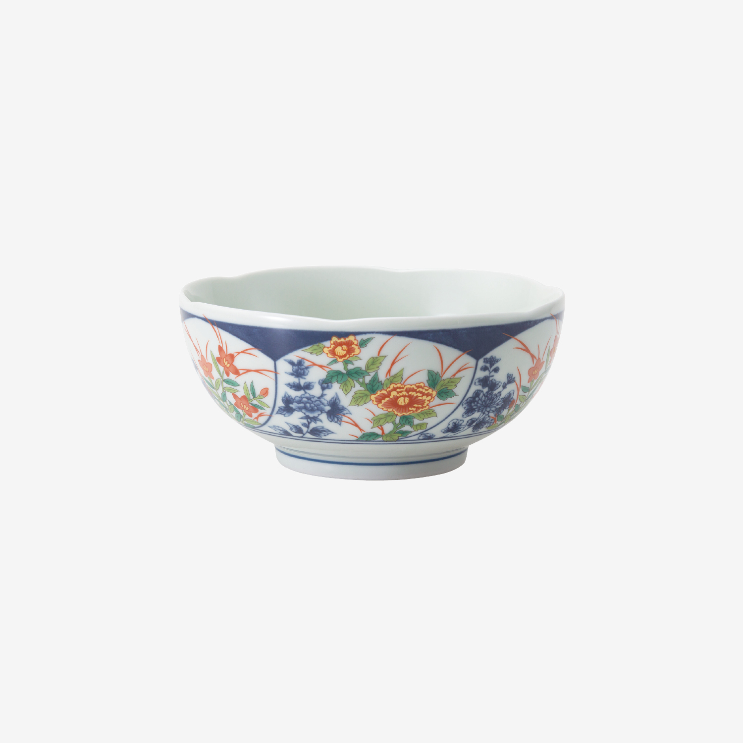 錦間取花 梅型小鉢