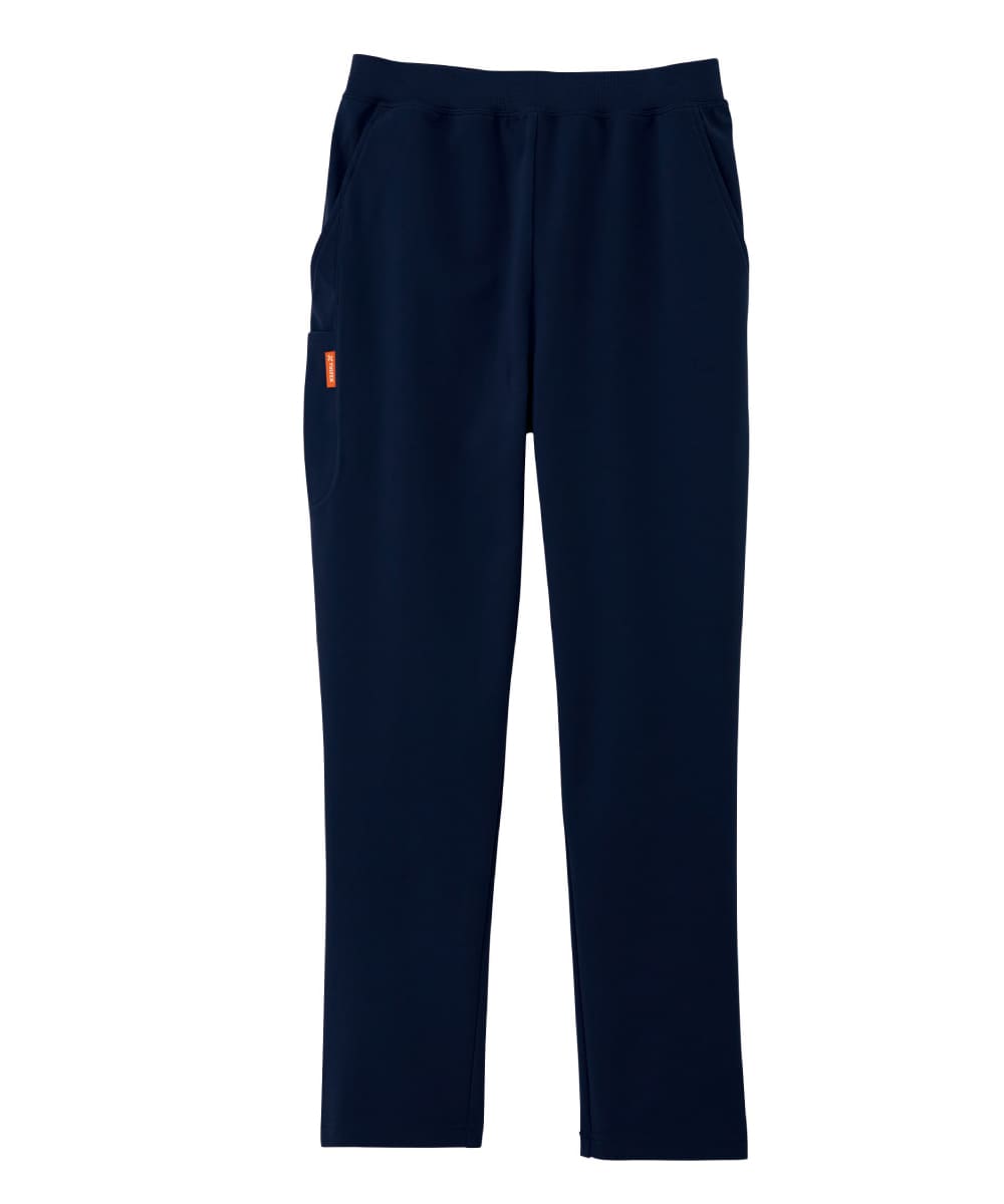 AZ-2878-008　男女兼用ストレッチニットパンツ　ネイビー