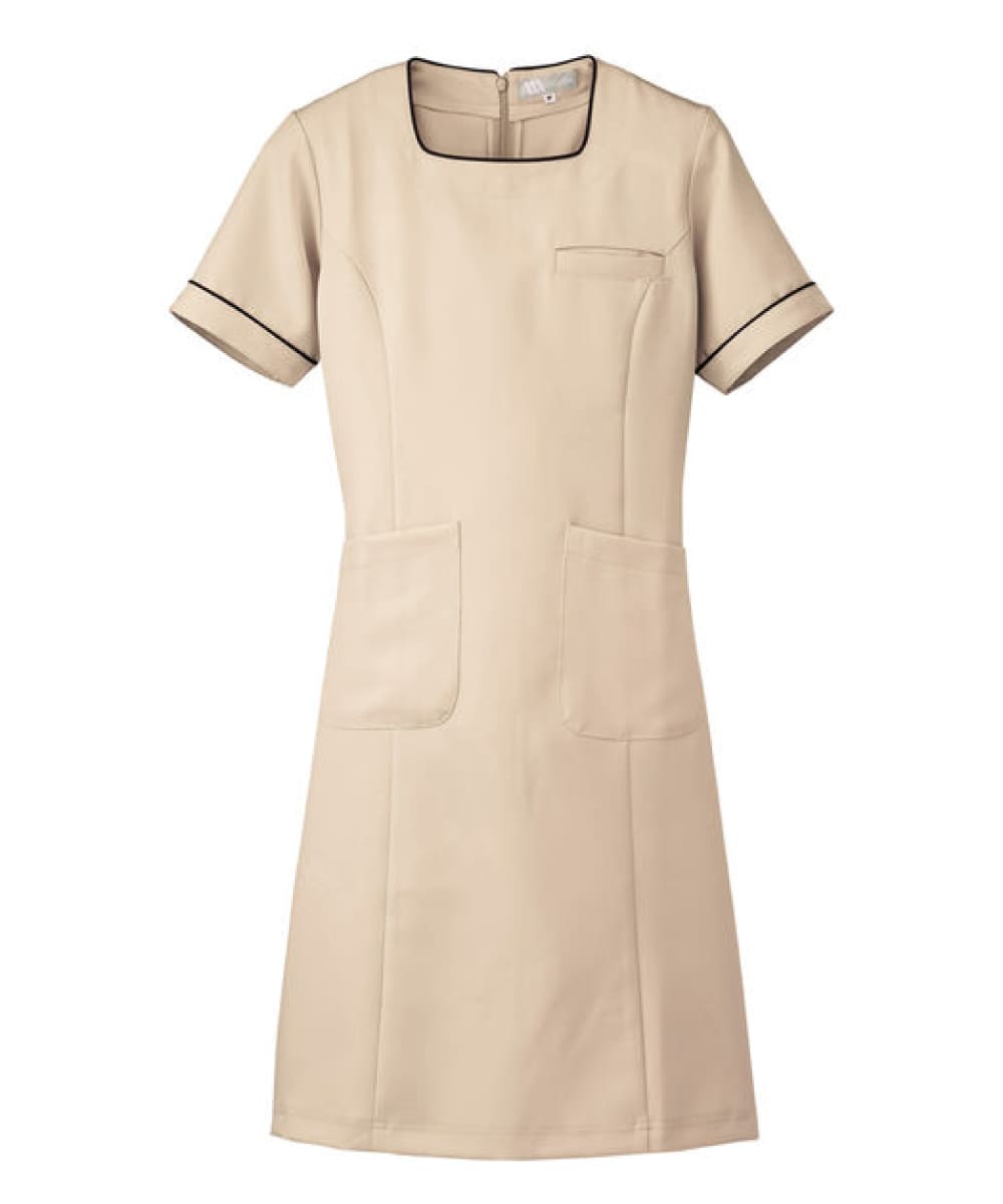 AZ-861113-012　ワンピース　ライトベージュ