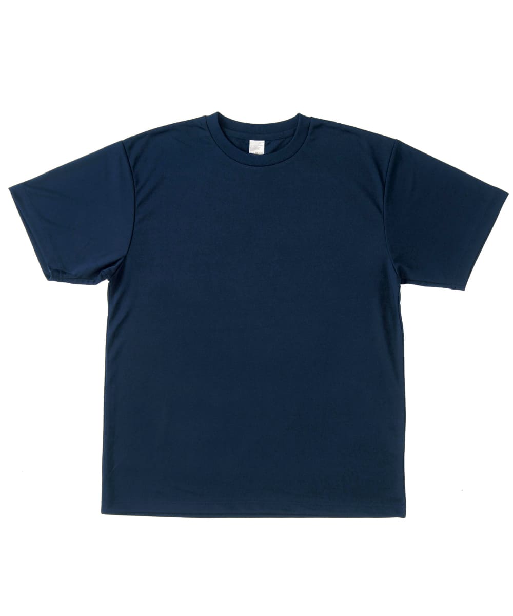 AZ-8090-008　男女兼用4.4オンスドライ半袖Ｔシャツ(ポケット無し)　ネイビー
